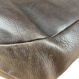Ferragamo Vintage Brown Leather Hobo Bag