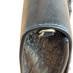 Balenciaga Black Leather Le City Clutch