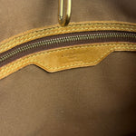 Louis Vuitton Leather Batignolles Horizontal Canvas Monogram Tote Bag