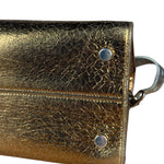 Christian Dior Diorever Gold Leather 2Way Handbag