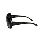 Prada SPR25N Brown Tortoiseshell Acetate Oversized Sunglasses