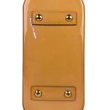 Louis Vuitton Yellow Monogram Vernis Alma BB Two-Way Bag