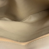 Chanel Beige Clair Jumbo Classic Flap Shoulder Bag 1990
