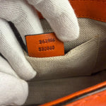 Gucci Orange Leather Snaffle Shoulder Bag
