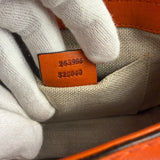 Gucci Orange Leather Snaffle Shoulder Bag