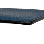 Salvatore Ferragamo Navy Calfskin Coin/Card Holder