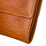 Louis Vuitton Brown Leather Elise Compact Wallet
