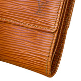 Louis Vuitton Brown Leather Elise Compact Wallet