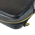 Prada Black Saffiano Leather Mini Camera Bag