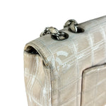 Chanel Vintage Beige Travel Line Classic Flap 2001