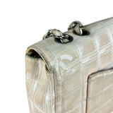 Chanel Vintage Beige Travel Line Classic Flap 2001