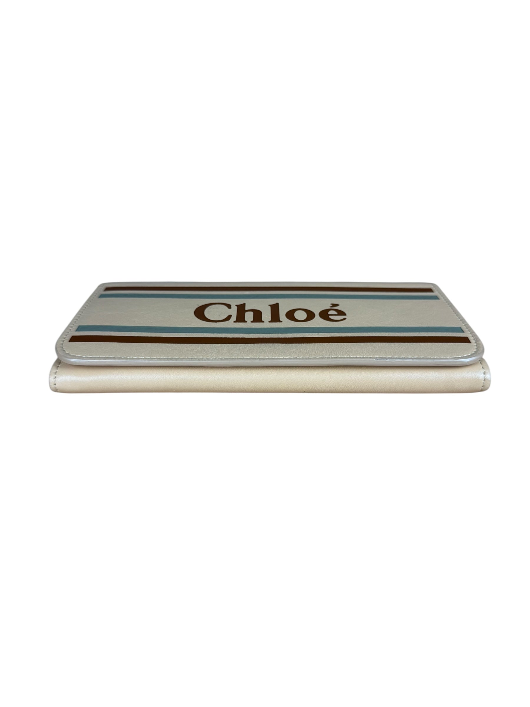 Chloé Vick Leather Long Wallet
