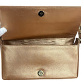 Chanel Gold Calfskin Chocolate Bar Shoulder Bag 2002