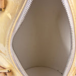 Louis Vuitton Yellow Monogram Vernis Bedford Handbag