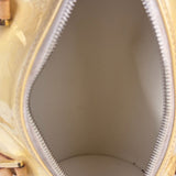 Louis Vuitton Yellow Monogram Vernis Bedford Handbag