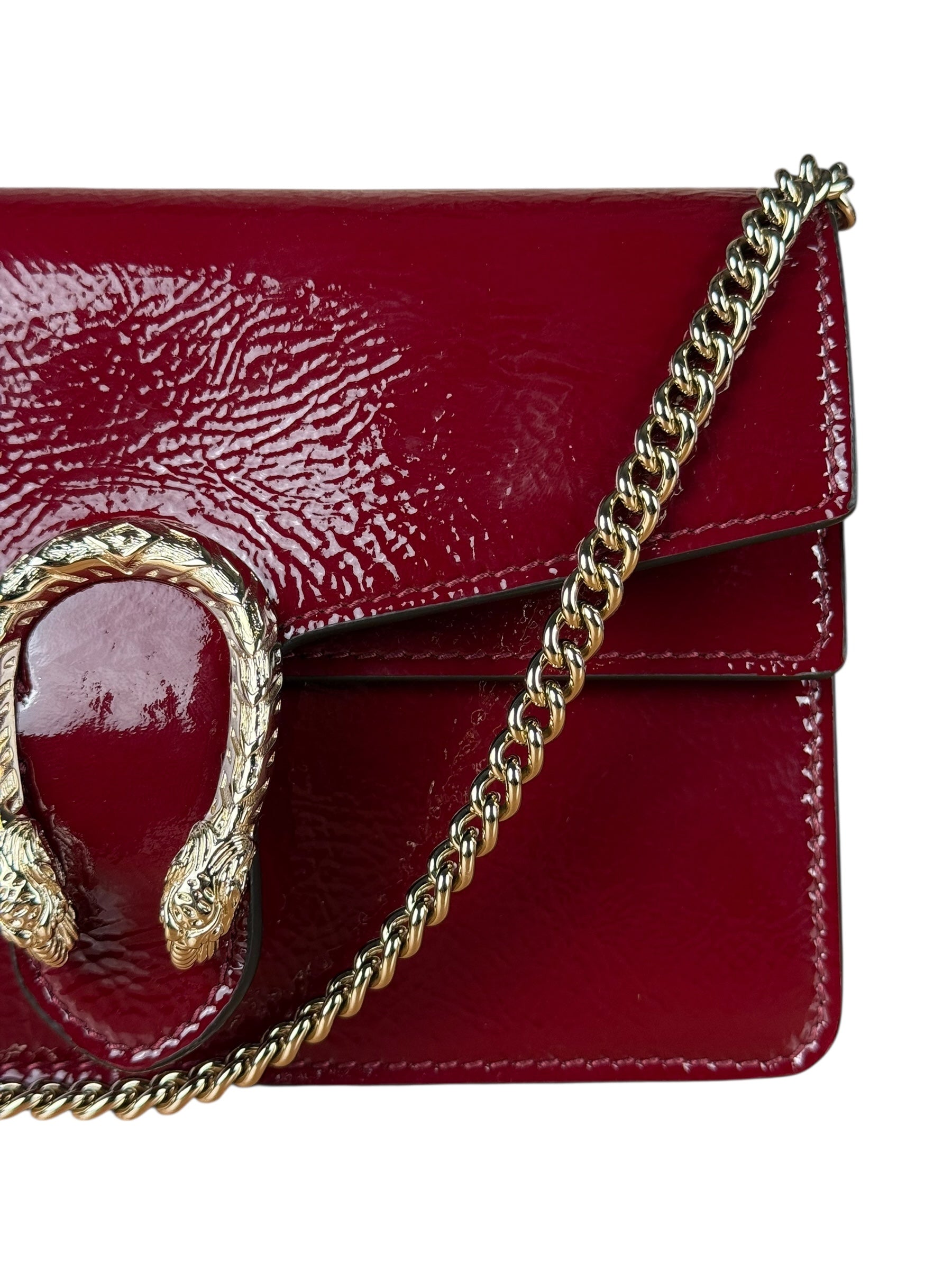 Gucci Dionysus Super Mini Dark Red
