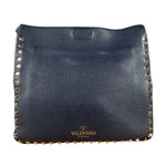 Valentino Navy RockStud Messenger Bag
