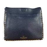 Valentino Navy RockStud Messenger Bag