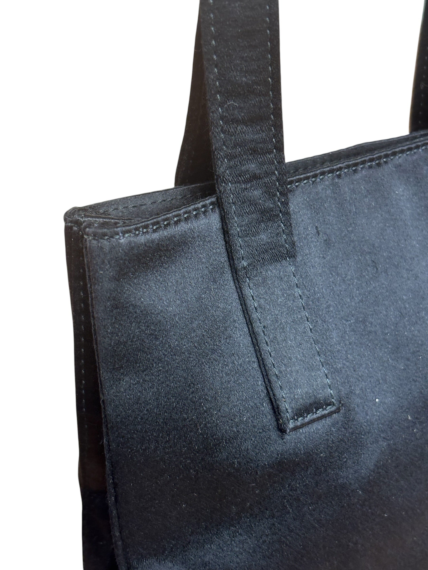 Gucci Vintage Satin Mini Evening Tote