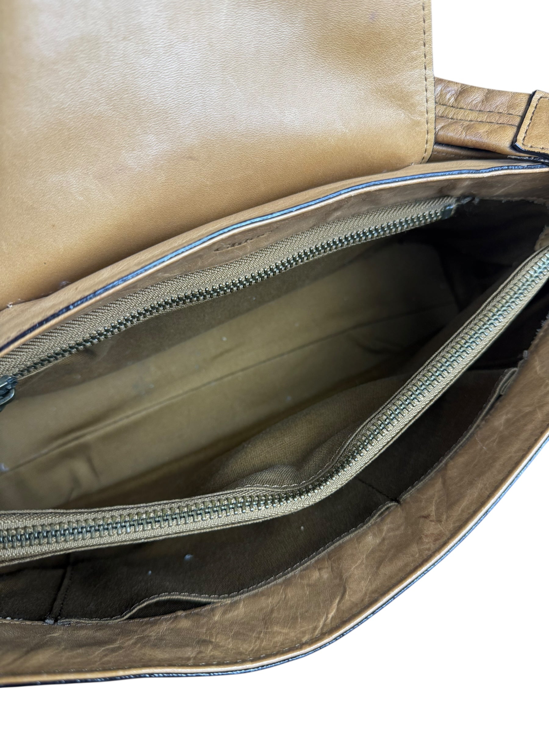 Chloé Vintage "The 99" Caramel Shoulder Bag