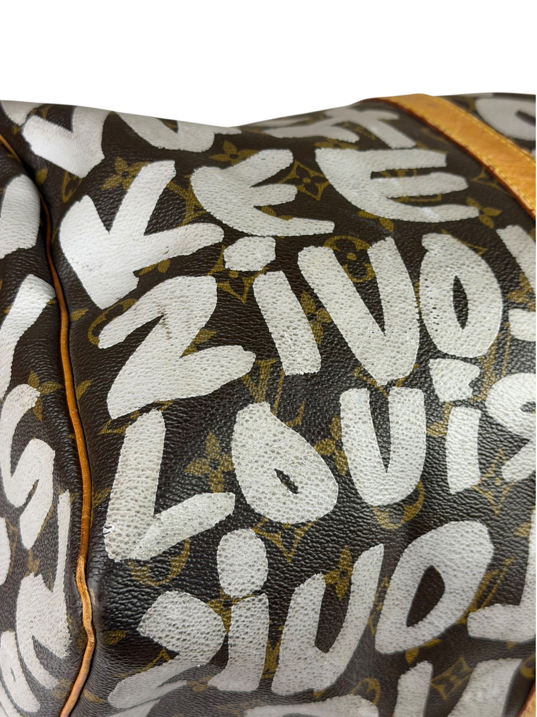 Louis Vuitton x Stephen Sprouse Monogram Graffiti Keepall 50