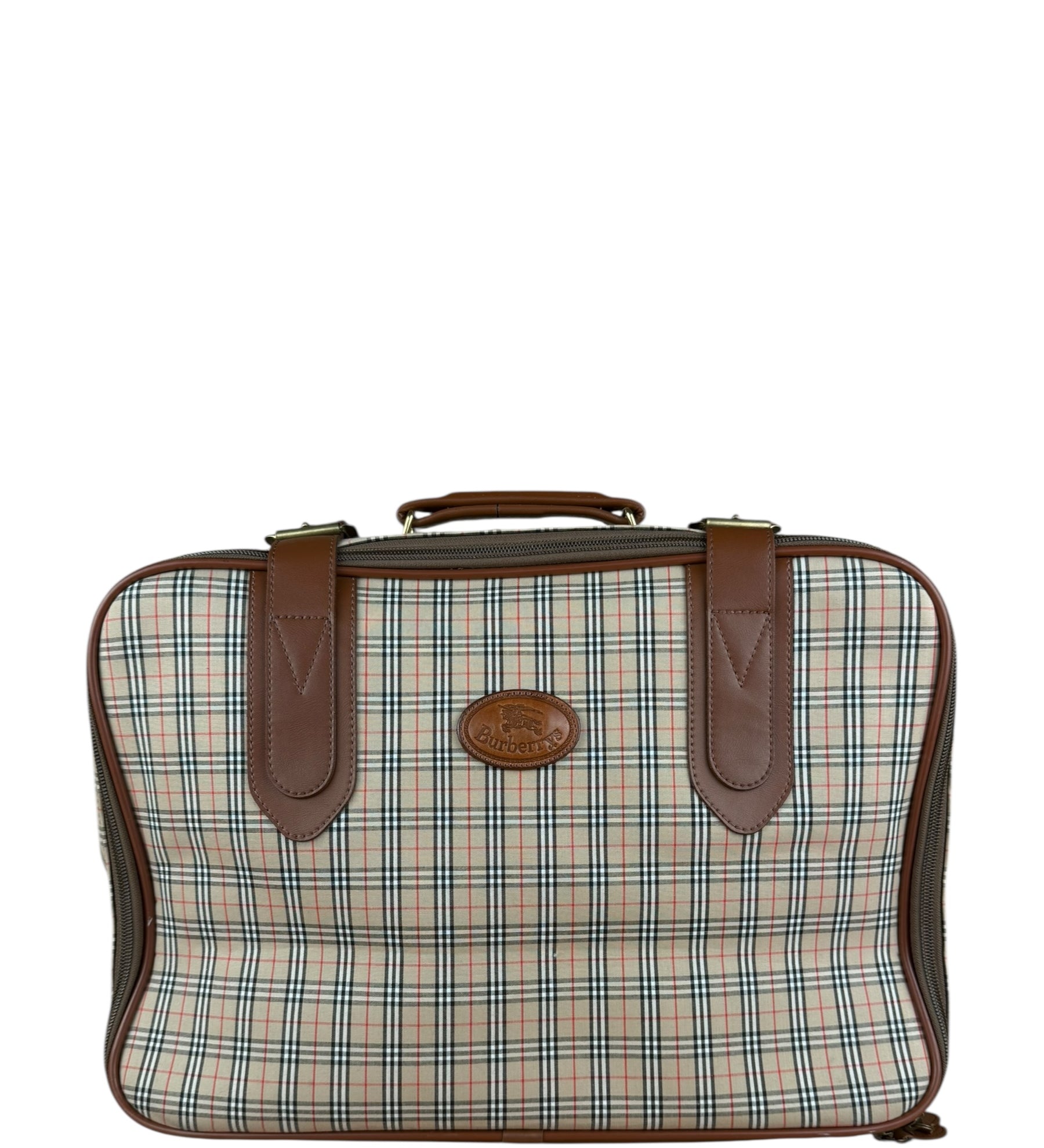 Burberrys Mini House Check Travel Bag