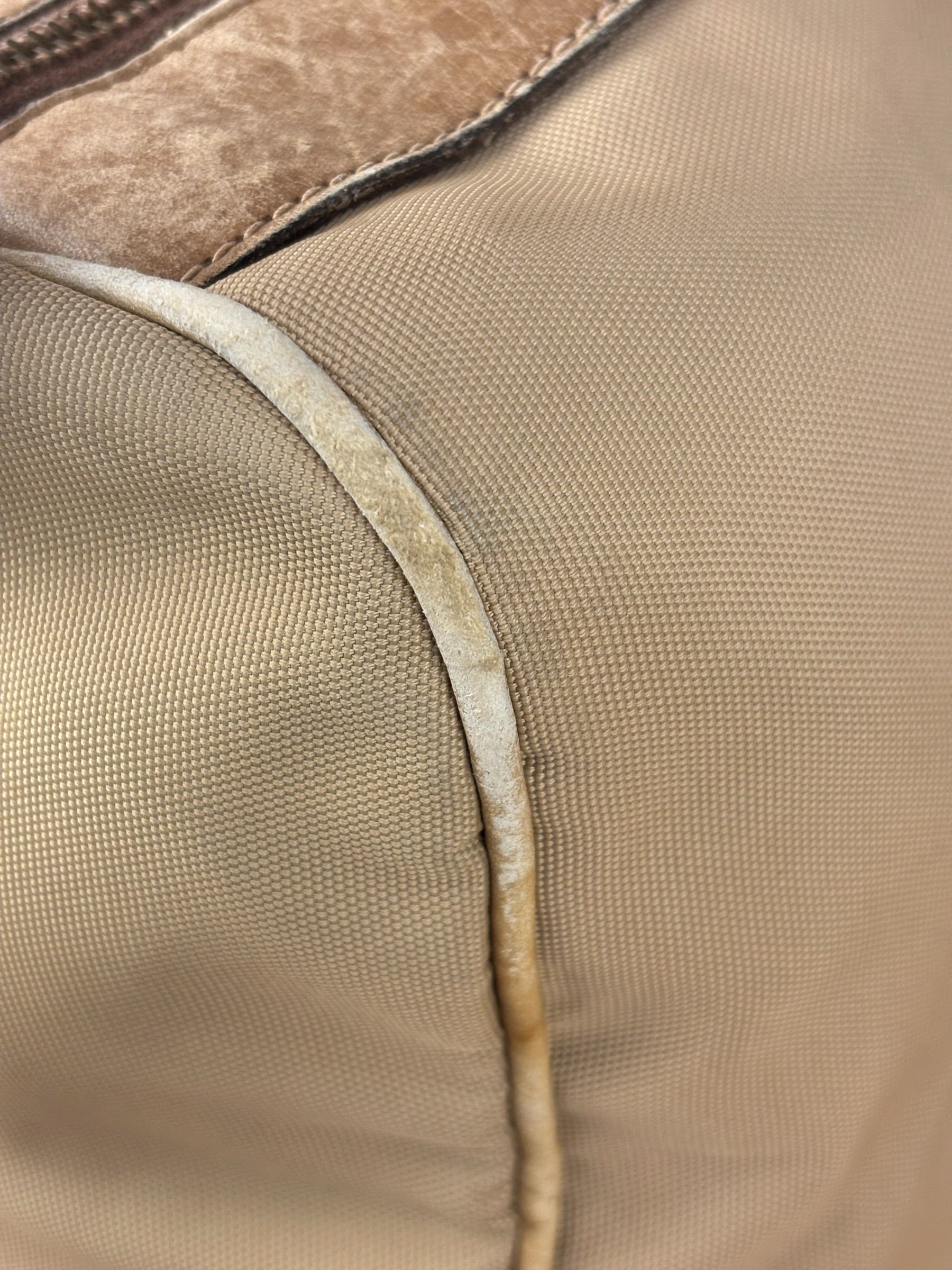 Gucci Vintage Canvas Duffle Bag