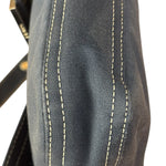 Fendi FF Wave Buckle Denim Baguette