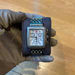 Michelle Deco Diamond Stainless Steel Watch