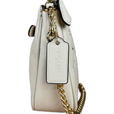 Coach Floral Cutout Print Crossbody Bag