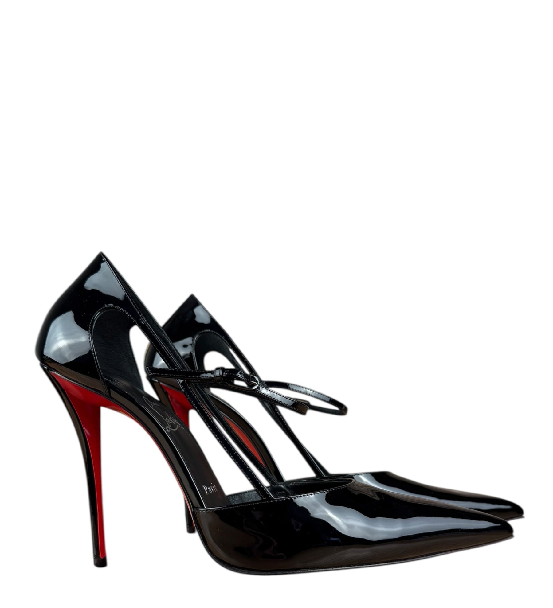 Christian Louboutin Black Miss Z Strap