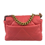 Chanel Pink Quilted Lambskin Flap Bag 2020