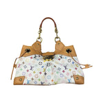 Louis Vuitton White Murakami Ursula Handbag
