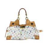 Louis Vuitton White Murakami Ursula Handbag