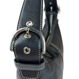 Coach Black Leather Soho Hobo Pochette