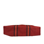 Hermes Vintage Red Denim Fourre-Tout Tote