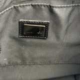 Fendi FF Black Canvas Logo Tote