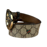 Gucci Heart GG Supreme Belt