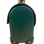 Gucci Green Padlock Bamboo Handle Handbag