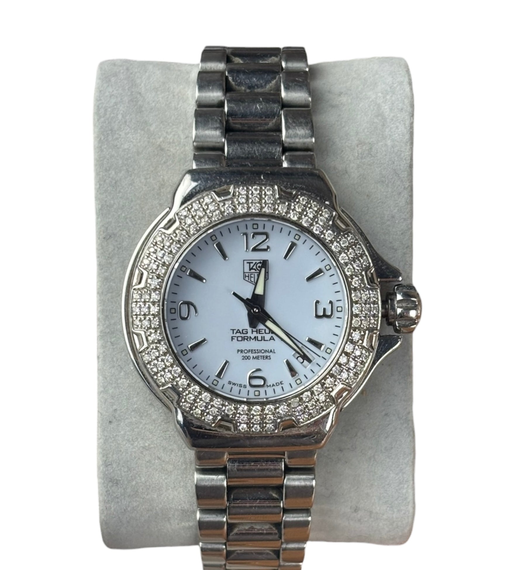 Tag Heuer Formula 1 Lavender Dial Diamond Bezel