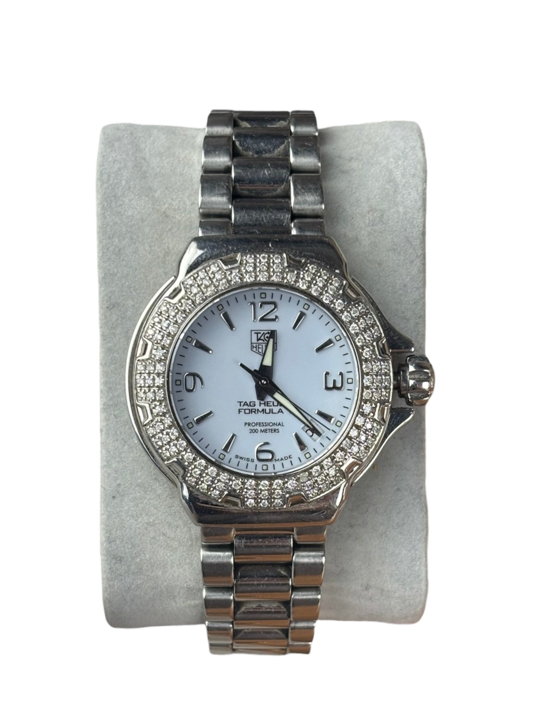 Tag Heuer Formula 1 Lavender Dial Diamond Bezel