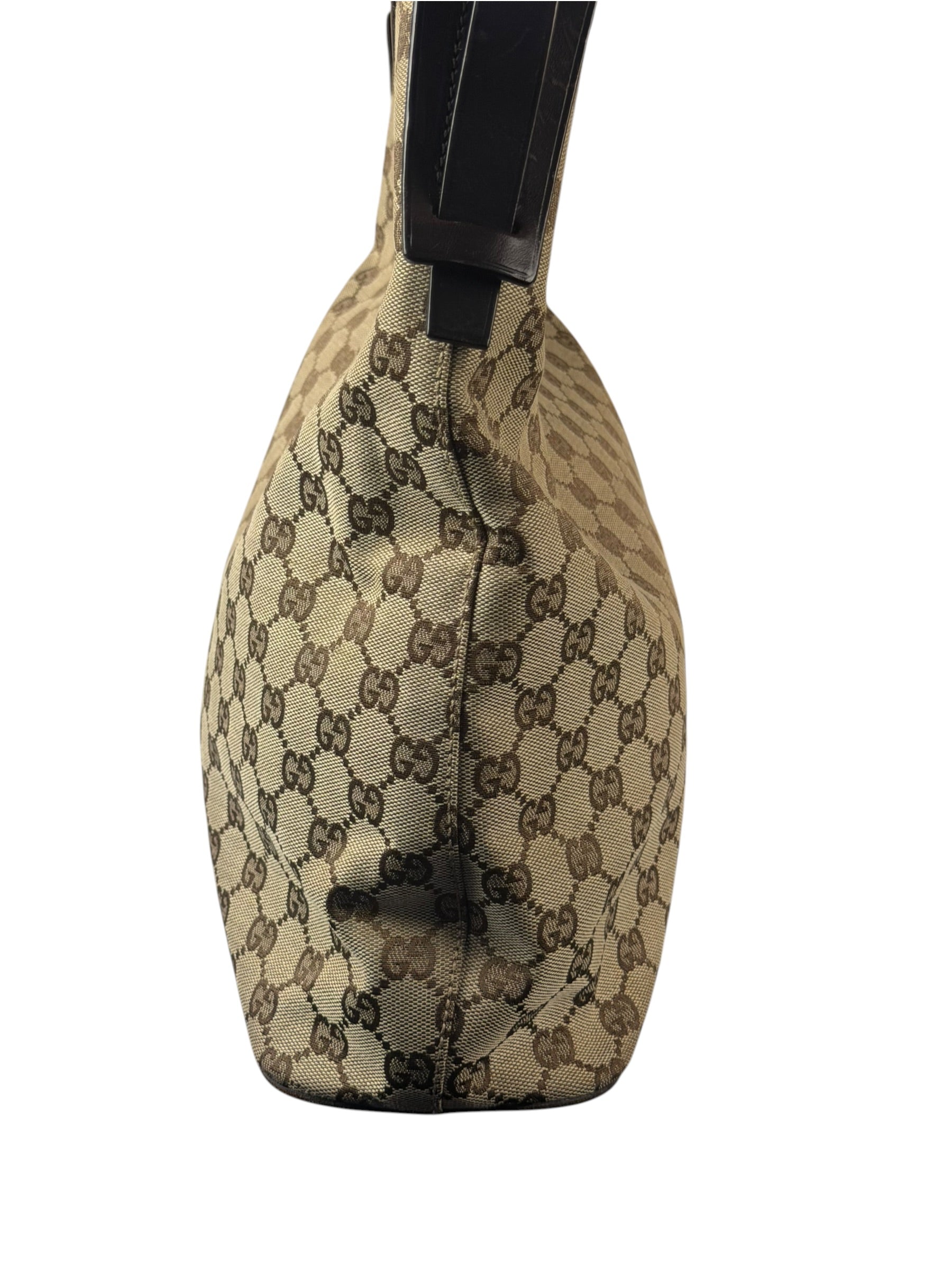 Gucci Brown GG Canvas Hobo Shoulder Bag