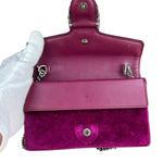 Gucci Super Mini Dionysus Purple Velvet Chain Bag