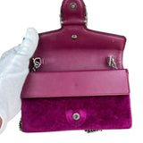 Gucci Super Mini Dionysus Purple Velvet Chain Bag