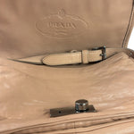 Prada Blush Pink Vitello Shiny Leather Flap Bag
