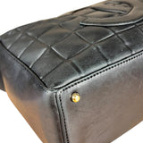 Chanel CC Chocolate Leather Shoulder Bag 2000