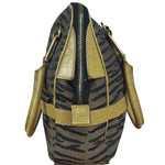 Fendi Vintage Tiger Print Mini Bowler Bag