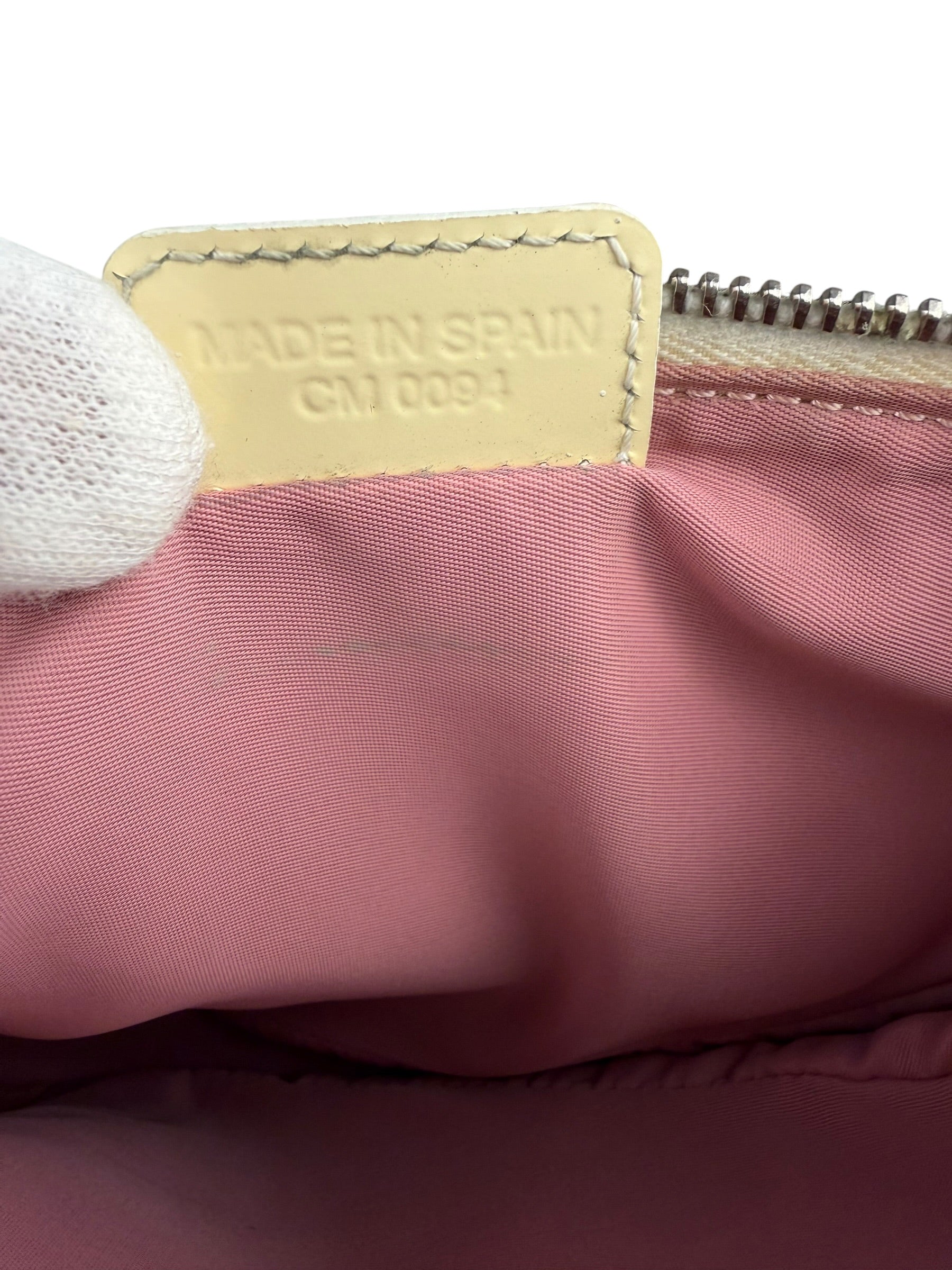 Christian Dior Vintage Monogram Diorissimo Trotter Saddle Pochette