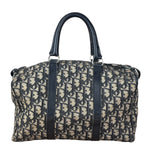 Christian Dior Canvas Monogram Trotter Mini Boston Hand Bag