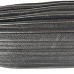Loewe Leather Bracelet Pleated Pouch Bag Black